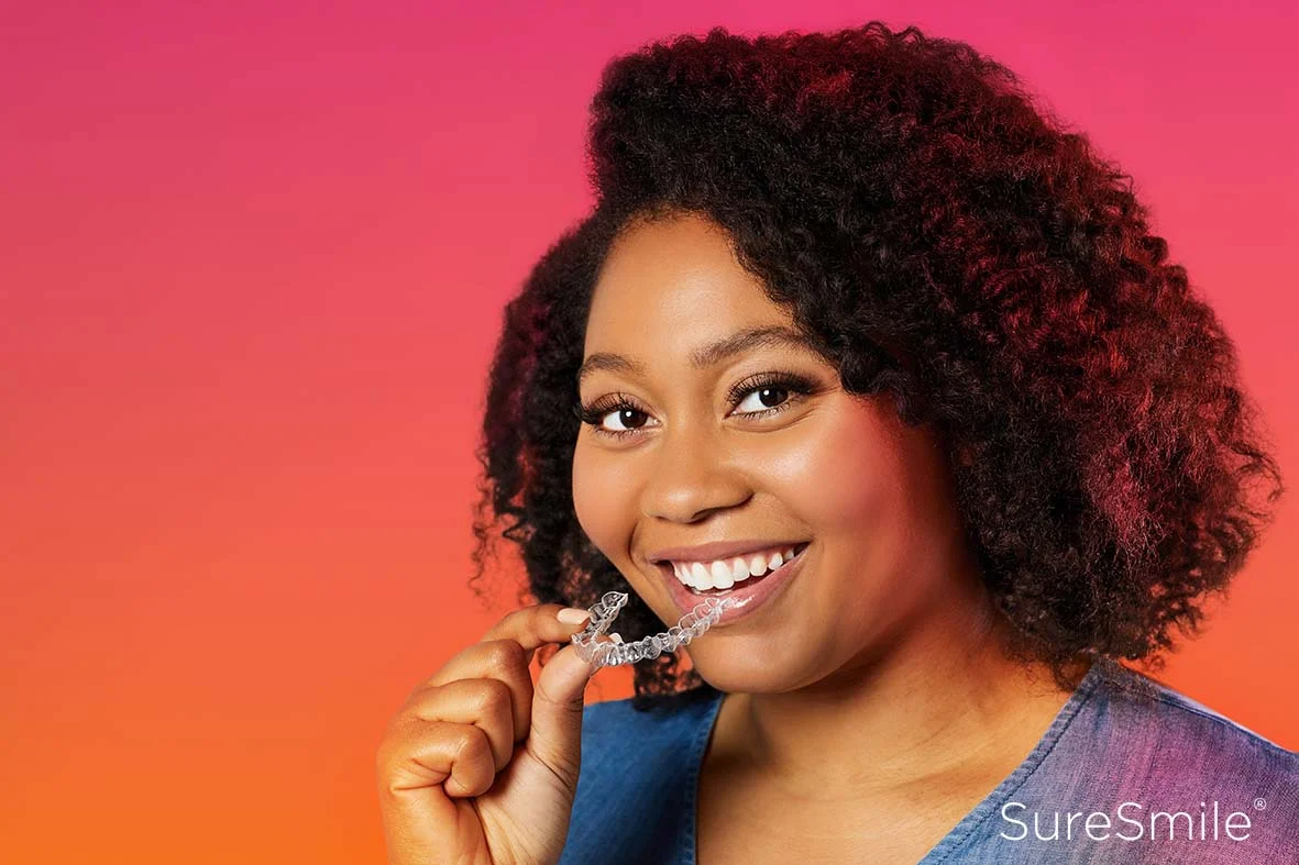 SureSmile ClearCorrect aligners: vrijwel onzichtbare beugel voor een recht gebit